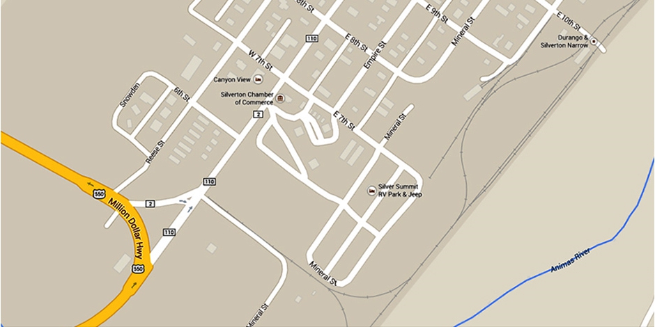 Directions to Silver Summit RV Park & Jeep Rental